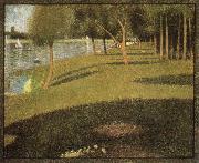 Georges Seurat The Grand Jatte of Landscape France oil painting artist